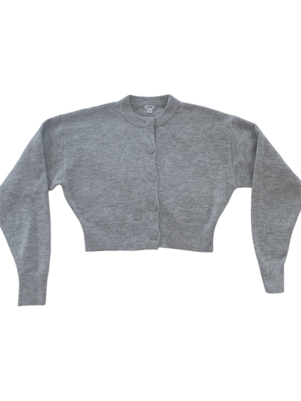 Garage Gray Soft Knit Button Cardigan in size XS - Picture 2 of 8